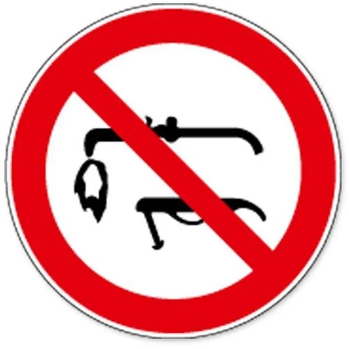 Lassen Verboden (Sticker)