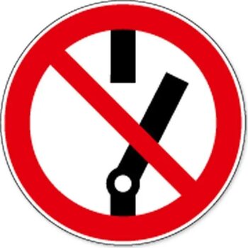 Niet Schakelen (Sticker) Niet Schakelen (Sticker)