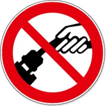 Verboden Aan De Kabel Te Trekken (Sticker) Verboden Aan De Kabel Te Trekken (Sticker)