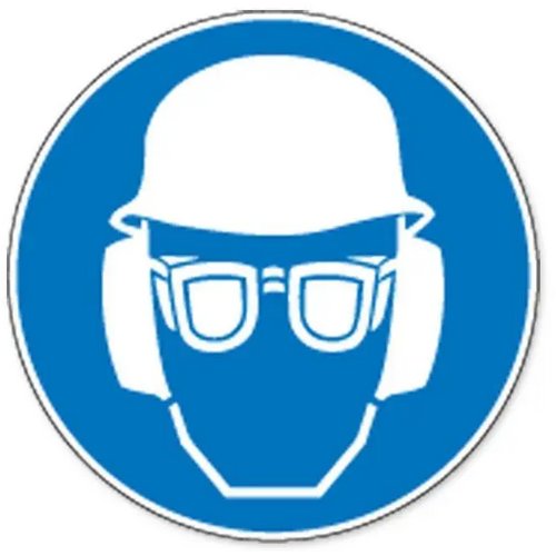 Volledige Bescherming Verplicht (Sticker)