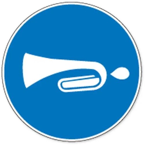 Geluidssignaal Geven (Sticker)