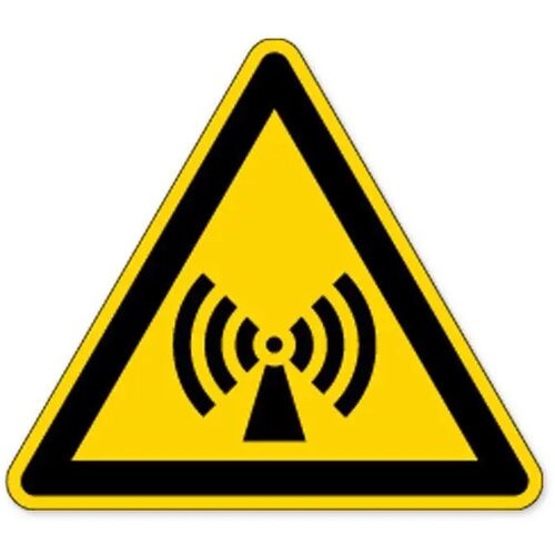 Waarschuwing: Niet-Ioniserende Straling (Sticker)