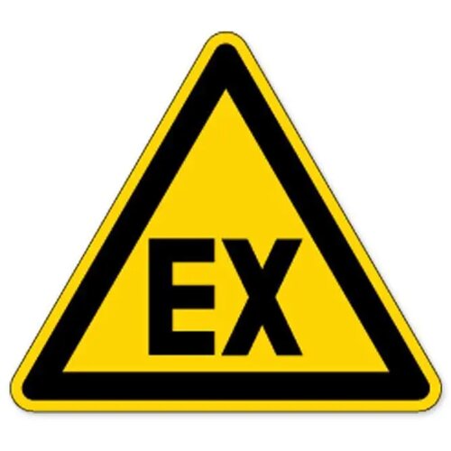 Waarschuwing; Atmosfeer Met Ontploffingsgevaar (Sticker)