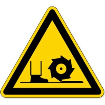 Waarschuwing; Freesspil (Sticker)