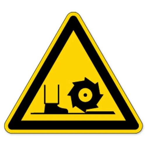 Waarschuwing; Freesspil (Sticker)