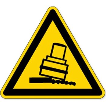 Kantelgevaar (Sticker)