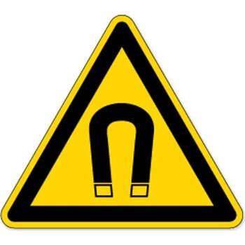 Waarschuwing; Magnetisch Veld (Sticker) Waarschuwing; Magnetisch Veld (Sticker)