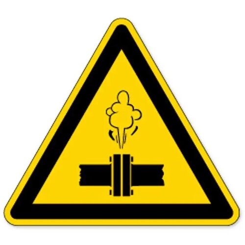 Stoom Onder Hoge Druk (Sticker)
