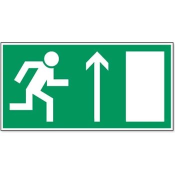 Richting Nooduitgang (Sticker)