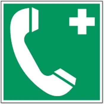 Telefoon Voor Noodgevallen (Sticker)