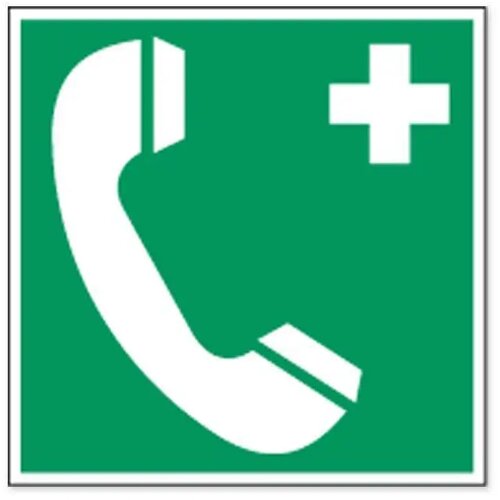Telefoon Voor Noodgevallen (Sticker)