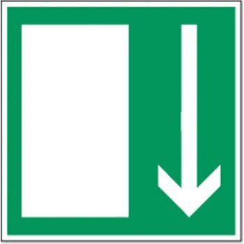 Nooduitgang (Sticker)