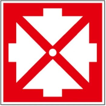 Verzamelplaats Bij Evacuatie (Sticker) Verzamelplaats Bij Evacuatie (Sticker)