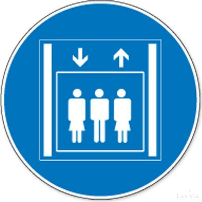 Personenlift (Sticker)