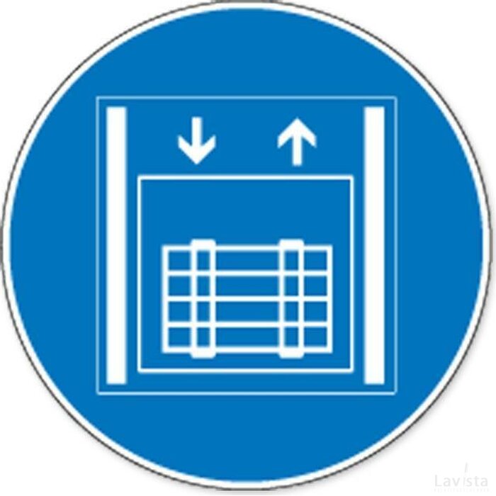 Goederenlift (Sticker)