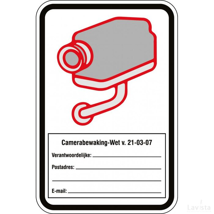 Camerabewaking (Sticker)