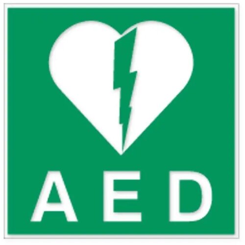 Automatische Externe Defibrillator (Sticker)