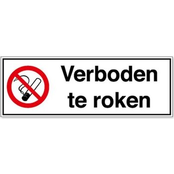 Verboden Te Roken (Sticker) Verboden Te Roken (Sticker)