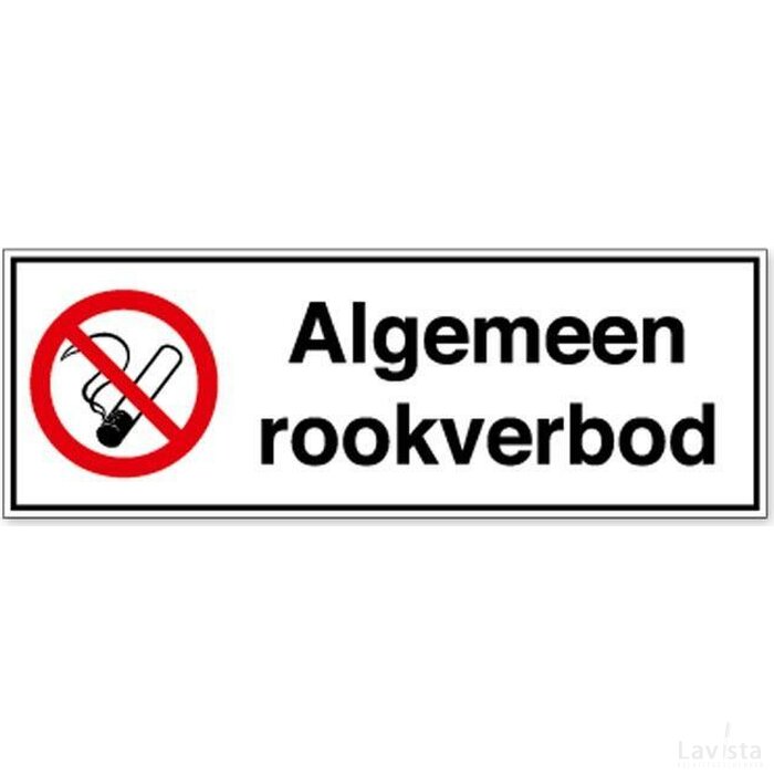 Roken Verboden (Sticker)