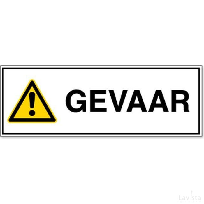 Gevaar (Sticker)