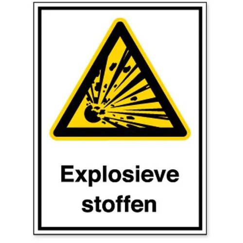 Explosieve Stoffen (Sticker)
