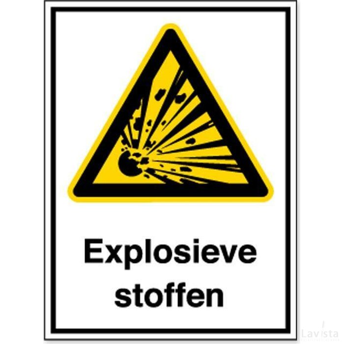 Explosieve Stoffen (Sticker)