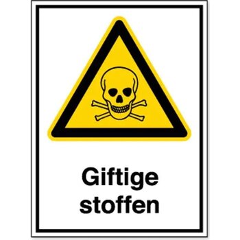 Giftige Stoffen (Sticker)