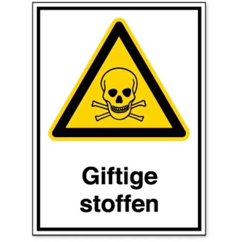 Giftige Stoffen (Sticker)