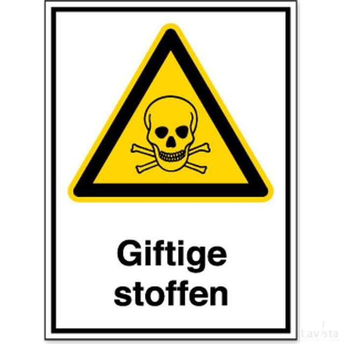 Giftige Stoffen (Sticker)