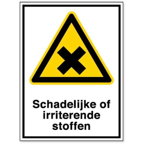 Schadelijke Of Irriterende Stoffen (Sticker)