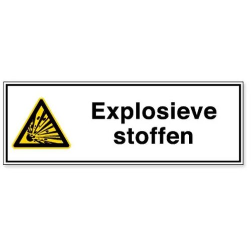 Explosieve Stoffen (Sticker)