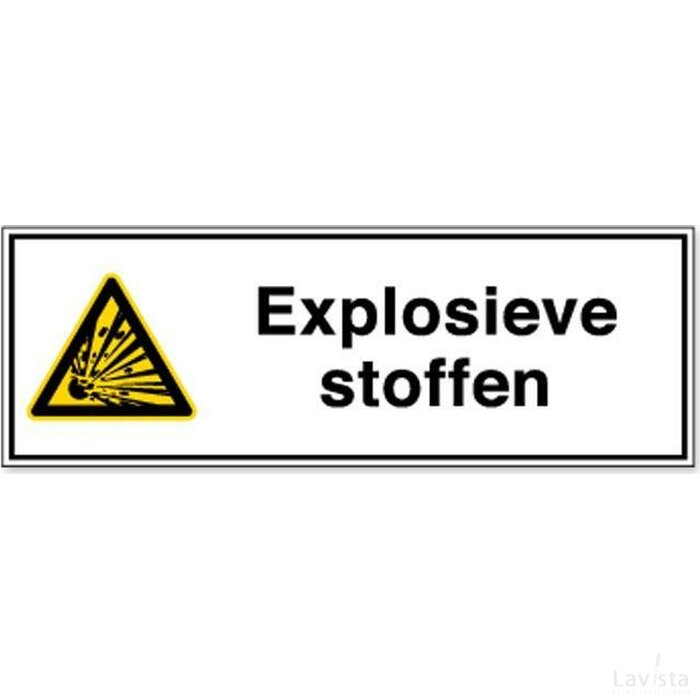 Explosieve Stoffen (Sticker)