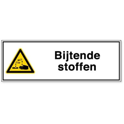 Bijtende (Corrosieve) Stoffen (Sticker)
