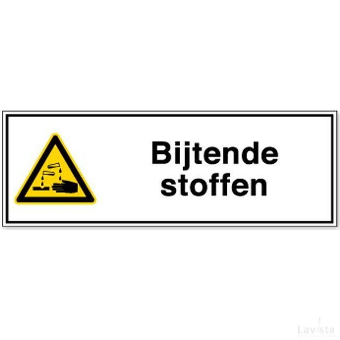 Bijtende (Corrosieve) Stoffen (Sticker)