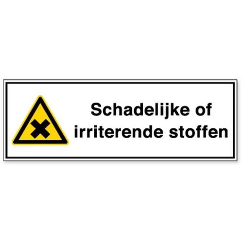 Schadelijke Of Irriterende Stoffen (Sticker)