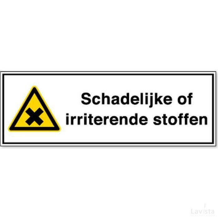 Schadelijke Of Irriterende Stoffen (Sticker)