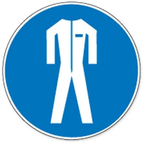 Beschermkledij Verplicht (Sticker)