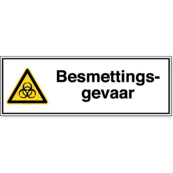 Biologisch Besmettingsgevaar (Sticker)