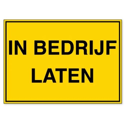 In Bedrijf Laten (Sticker)