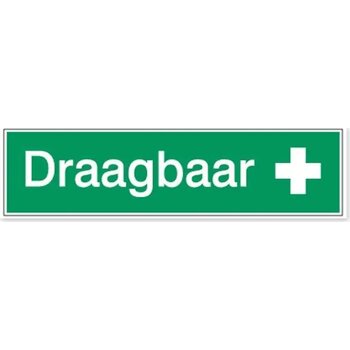 Draagbaar (Sticker)