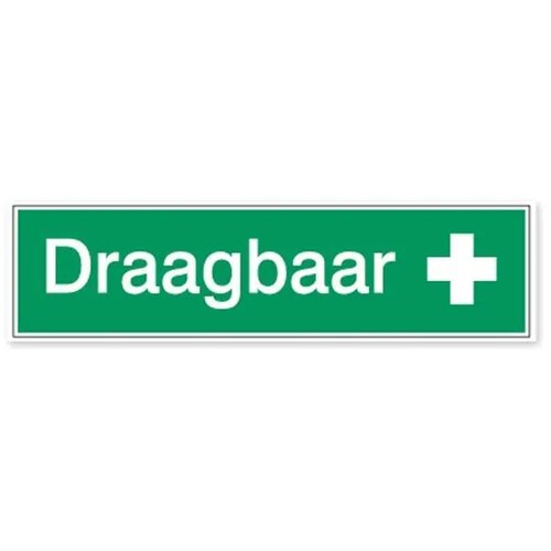 Draagbaar (Sticker)