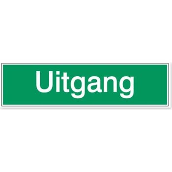 Uitgang (Sticker)