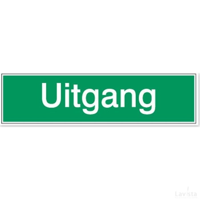 Uitgang (Sticker)