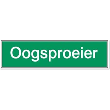 Oogsproeier (Sticker)