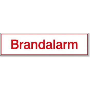 Brandalarm (Sticker)