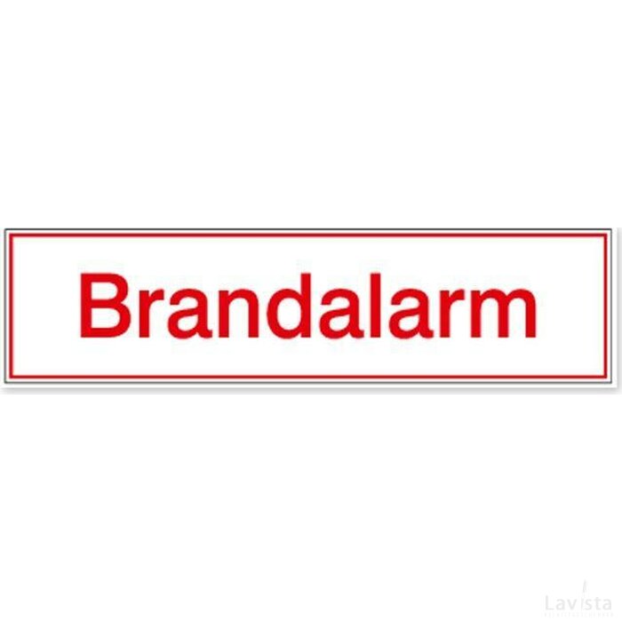 Brandalarm (Sticker)