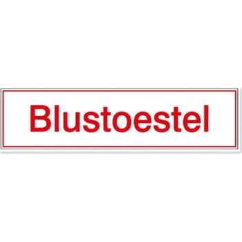 Blustoestel (Sticker)