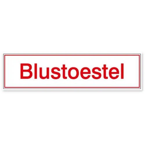 Blustoestel (Sticker)