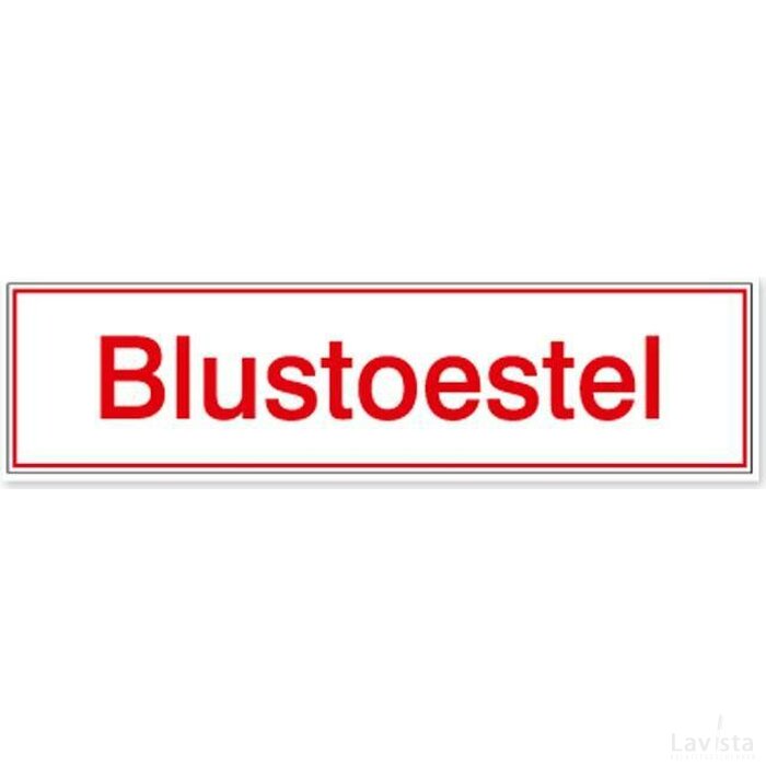 Blustoestel (Sticker)