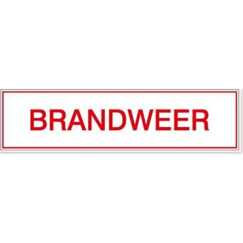 Brandweer (Sticker)